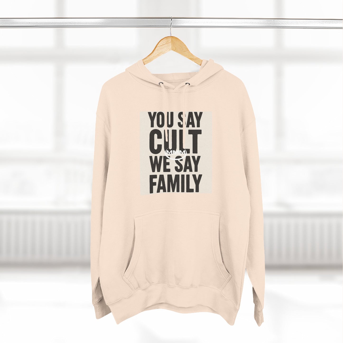 Cult Family Hoodie - Cozy White Fleece Sweatshirt, Family Reunion Gear, Unique Gift for Cult Lovers, Fun Statement Wear, Comfortable [...]