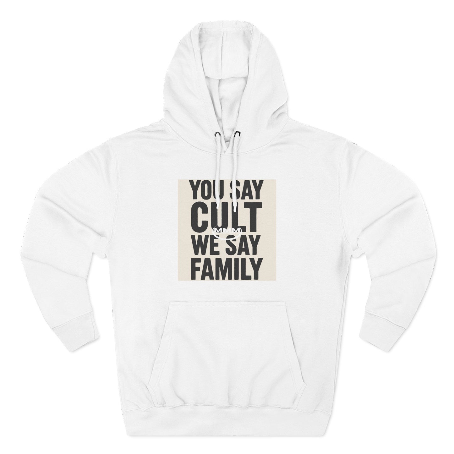 Cult Family Hoodie - Cozy White Fleece Sweatshirt, Family Reunion Gear, Unique Gift for Cult Lovers, Fun Statement Wear, Comfortable [...]