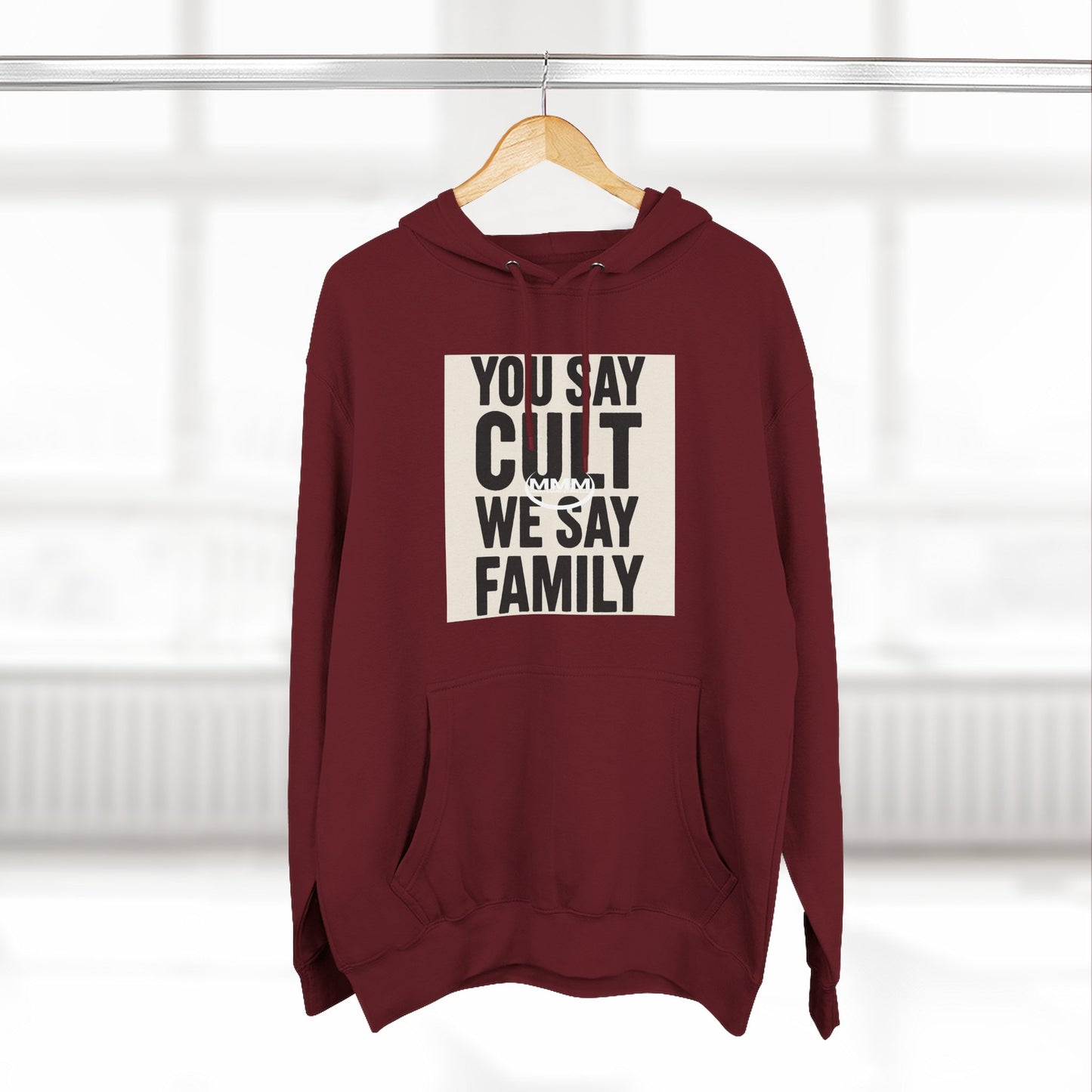 Cult Family Hoodie - Cozy White Fleece Sweatshirt, Family Reunion Gear, Unique Gift for Cult Lovers, Fun Statement Wear, Comfortable [...]